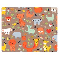 Pet Animal 05 Two Sides Premium Plush Fleece Blanket (teen Size)