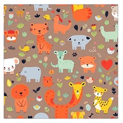 Pet Animal 05 Square Satin Scarf (36  X 36 )