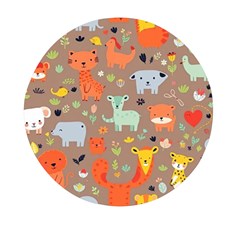 Pet Animal 05 Mini Round Pill Box