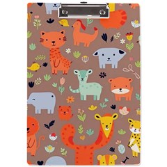 Pet Animal 05 A4 Acrylic Clipboard