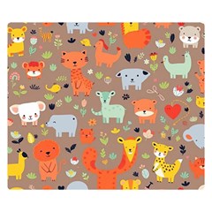 Pet Animal 05 Premium Plush Fleece Blanket (small) by myclothy