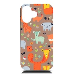 Pet Animal 05 Iphone 16 Black Uv Print Pc Hardshell Case