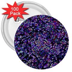 Neon Symphony Design 3  Buttons (100 Pack)  by dflcprintsclothing