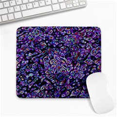 Neon Symphony Design Large Mousepad