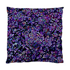 Neon Symphony Design Standard Cushion Case (two Sides) by dflcprintsclothing