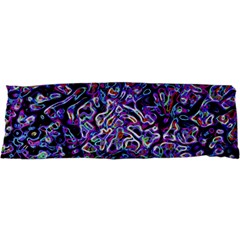 Neon Symphony Design 21 x63  Body Pillow Case Dakimakura (two Sides) by dflcprintsclothing