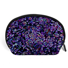 Neon Symphony Design Accessory Pouch (large) by dflcprintsclothing