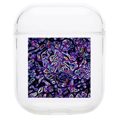 Neon Symphony Design Soft Tpu Airpods 1/2 Case by dflcprintsclothing