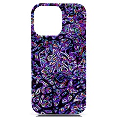 Neon Symphony Design Iphone 14 Pro Max Black Uv Print Pc Hardshell Case by dflcprintsclothing