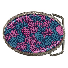 Summer Pineapples Belt Buckles