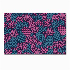 Summer Pineapples Postcard 4 x 6  (pkg Of 10)