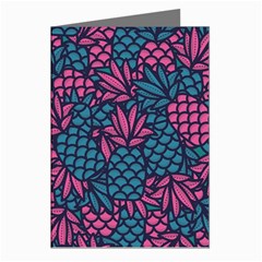 Summer Pineapples Greeting Cards (pkg Of 8)