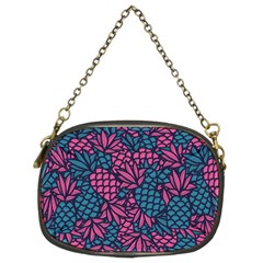 Summer Pineapples Chain Purse (two Sides)