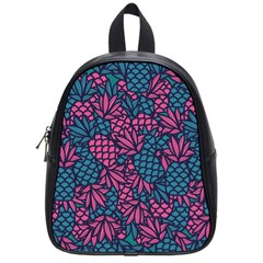 Summer Pineapples School Bag (small)