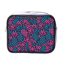 Summer Pineapples Mini Toiletries Bag (one Side)