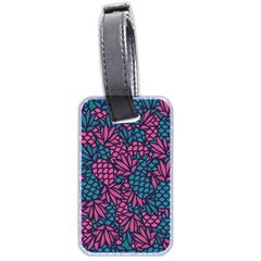 Summer Pineapples Luggage Tag (two Sides)