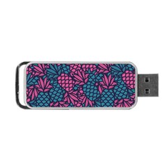 Summer Pineapples Portable Usb Flash (two Sides)