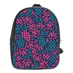 Summer Pineapples School Bag (xl)