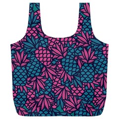 Summer Pineapples Full Print Recycle Bag (xl)