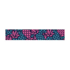 Summer Pineapples Premium Plush Fleece Scarf (mini)