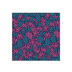 Summer Pineapples Satin Bandana Scarf 22  X 22 