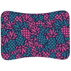 Summer Pineapples Velour Seat Head Rest Cushion