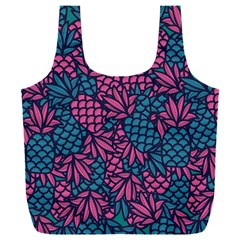 Summer Pineapples Full Print Recycle Bag (xxl)