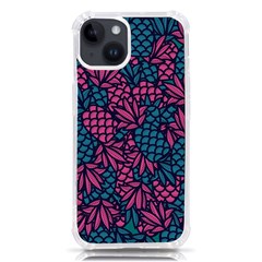 Summer Pineapples Iphone 14 Tpu Uv Print Case