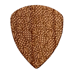 Summer Pineapples Wood Guitar Pick (set Of 10)