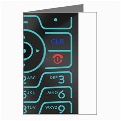 Retro Mobile Device Output Device Greeting Card