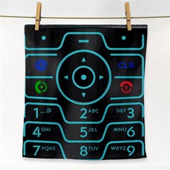 Retro Mobile Device Output Device Face Towel