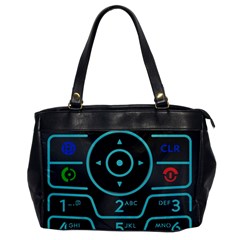 Retro Mobile Device Output Device Oversize Office Handbag