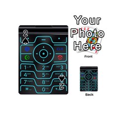 Retro Mobile Device Output Device Playing Cards 54 Designs (mini)