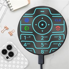 Retro Mobile Device Output Device Wireless Fast Charger(black)