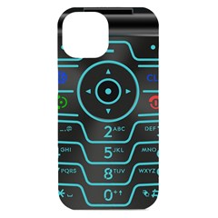 Retro Mobile Device Output Device Iphone 15 Black Uv Print Pc Hardshell Case