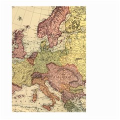 Retro Old Vintage Map Of Europe Large Garden Flag (two Sides)