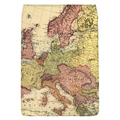 Retro Old Vintage Map Of Europe Removable Flap Cover (l)