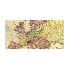 Retro Old Vintage Map Of Europe Yoga Headband