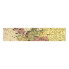 Retro Old Vintage Map Of Europe Velvet Scrunchie