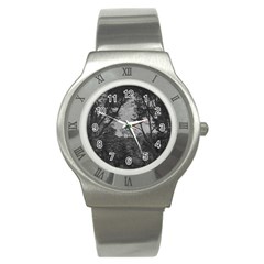 Patagonia Forest, Nahuel Huapi National Park, Rio Negro, Argentina Stainless Steel Watch