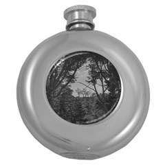 Patagonia Forest, Nahuel Huapi National Park, Rio Negro, Argentina Round Hip Flask (5 Oz)