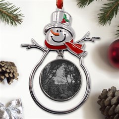 Patagonia Forest, Nahuel Huapi National Park, Rio Negro, Argentina Metal Snowman Ornament