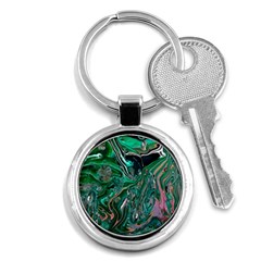 Malachite  Key Chain (round)