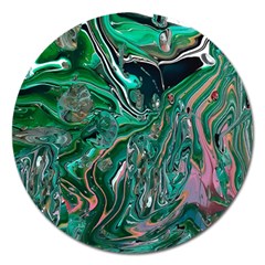 Malachite  Magnet 5  (round)