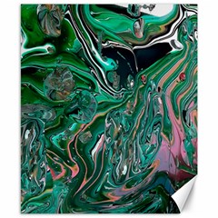 Malachite  Canvas 8  X 10 