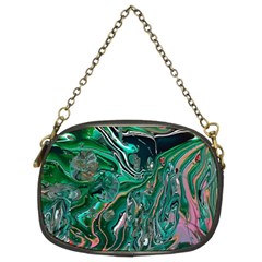 Malachite  Chain Purse (two Sides)