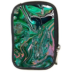 Malachite  Compact Camera Leather Case