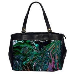 Malachite  Oversize Office Handbag