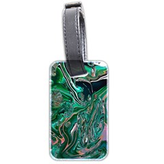 Malachite  Luggage Tag (two Sides)