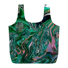 Malachite  Full Print Recycle Bag (l)